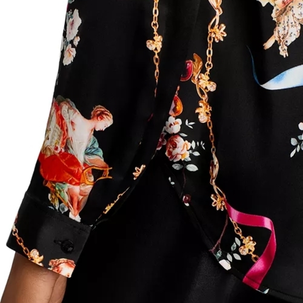 L’Agence Tyler Silk Blouse Women’s - Picture 8 of 8